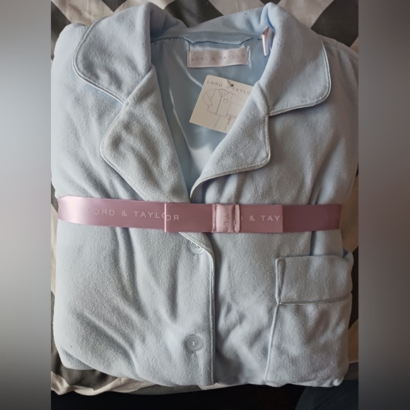 Lord & Taylor Other - Lady's Lord & Taylor 2 piece pajama set, light blue, NWT.